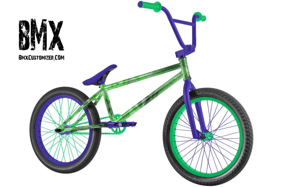 mint green bmx