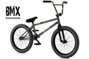 camo bmx bike